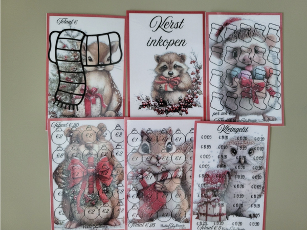 kerst dieren challenge