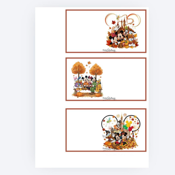 Dashboard disney herfst