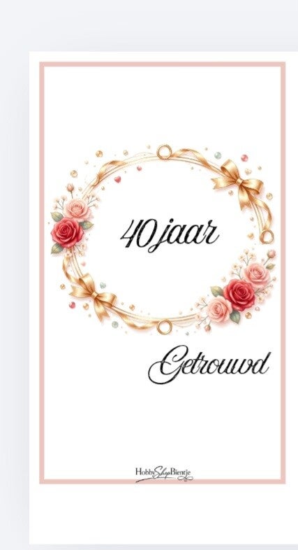 Dashboard/ voorbladen feest/ getrouwd