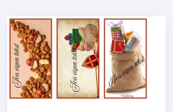 Dashboard Sinterklaas