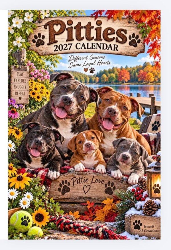 Digitaal: Pitbul kalender 2027