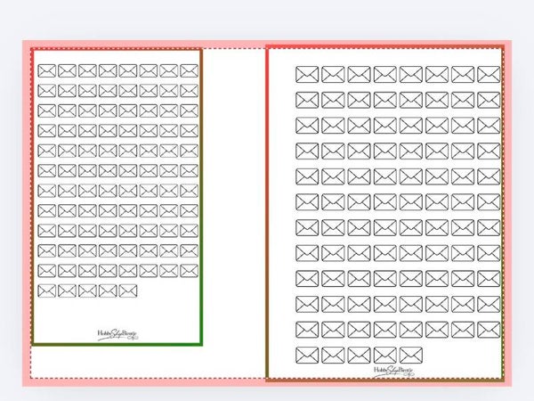 100 enveloppen challenge set