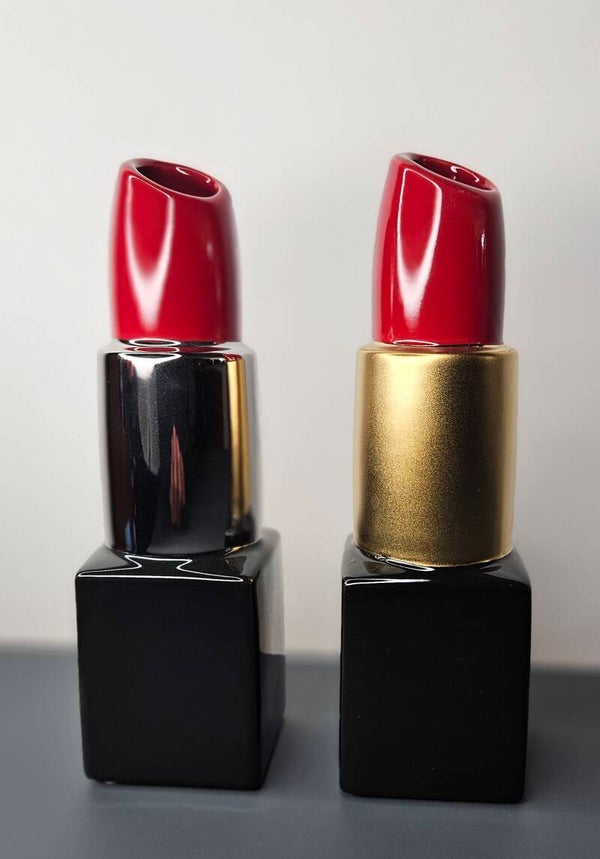 Vaas lippenstift - klein, 2mod. H.20cm