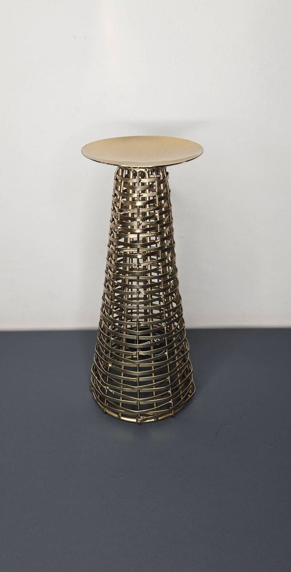 Kaarshouder "GOUD" H.27.5cm