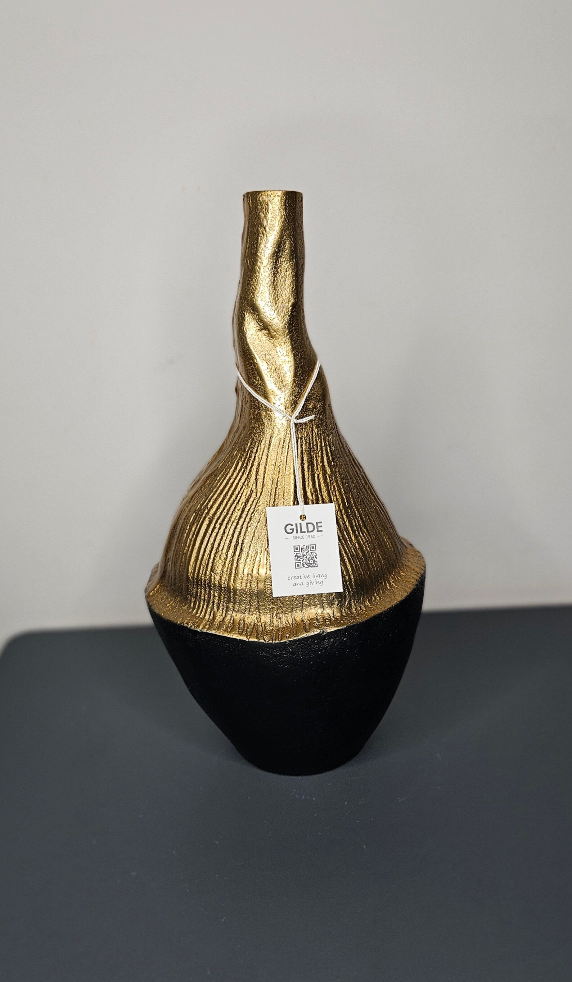 Vaas 'Bloembol' H.36cm