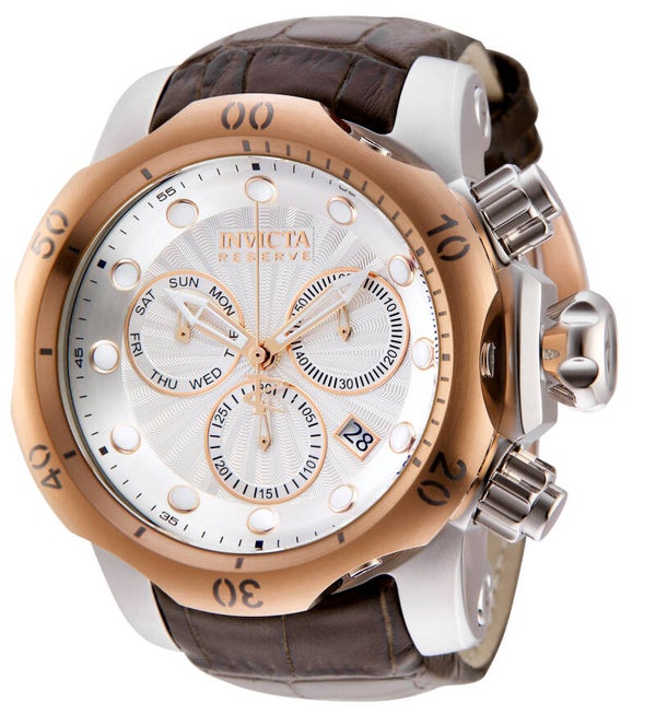 Invicta Reserve Venom Swiss Ronda 5040.D Caliber Men's Watch - 53.7mm, Black 0359