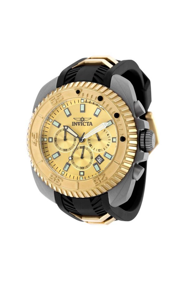 Invicta Coalition Forces Men's Watch - 50mm, Black, Gold