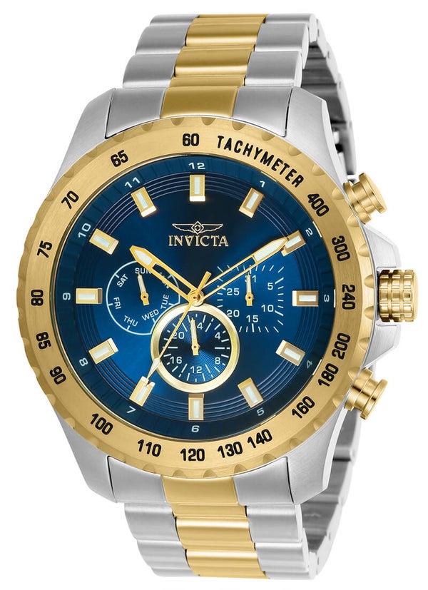 Invicta Speedway Men's Watch - 48mm, Steel, Gold 24214