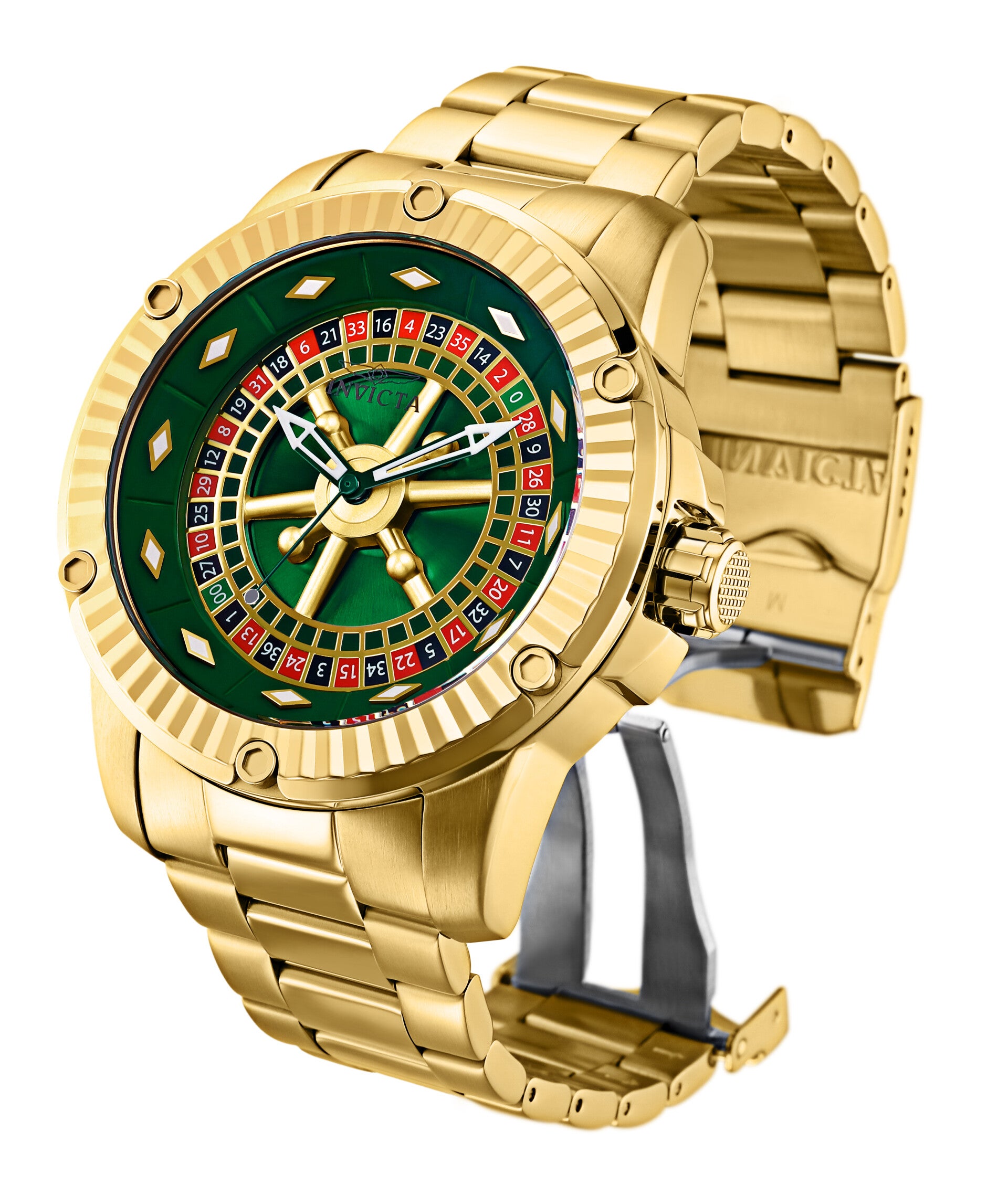 Invicta Specialty  gold  automatic