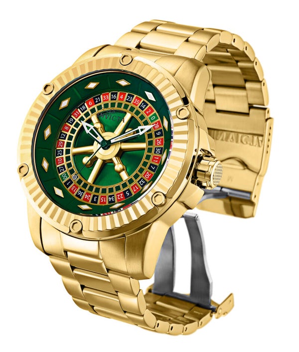 Invicta Specialty  gold  automatic