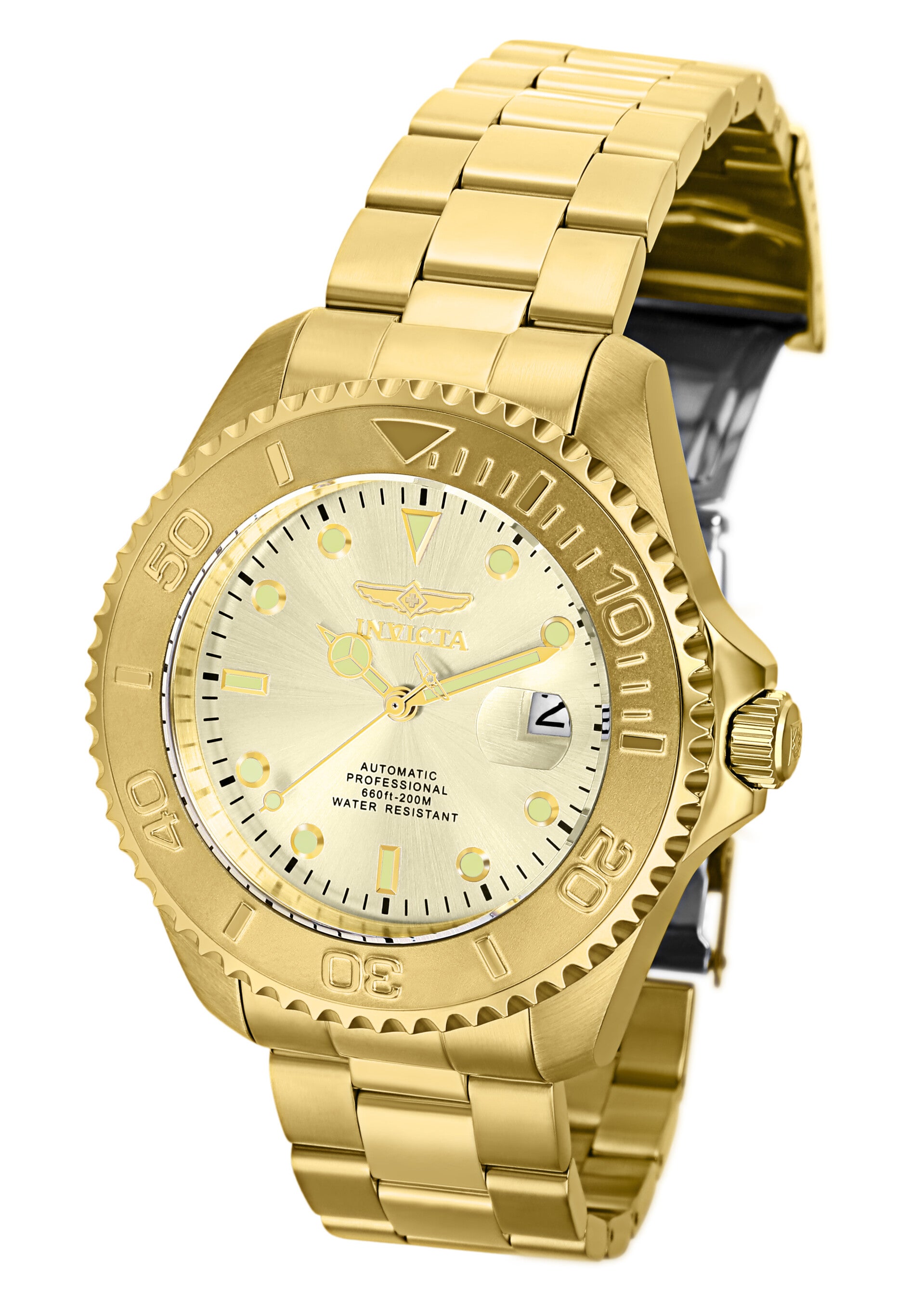 Invicta Grand Diver Automatic Men's Watch - 47mm, Gold