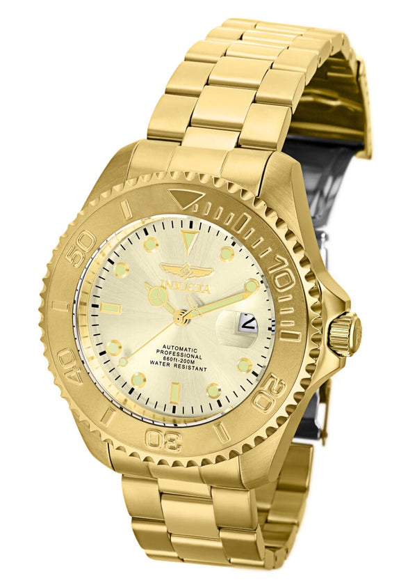 Invicta Grand Diver Automatic Men's Watch - 47mm, Gold