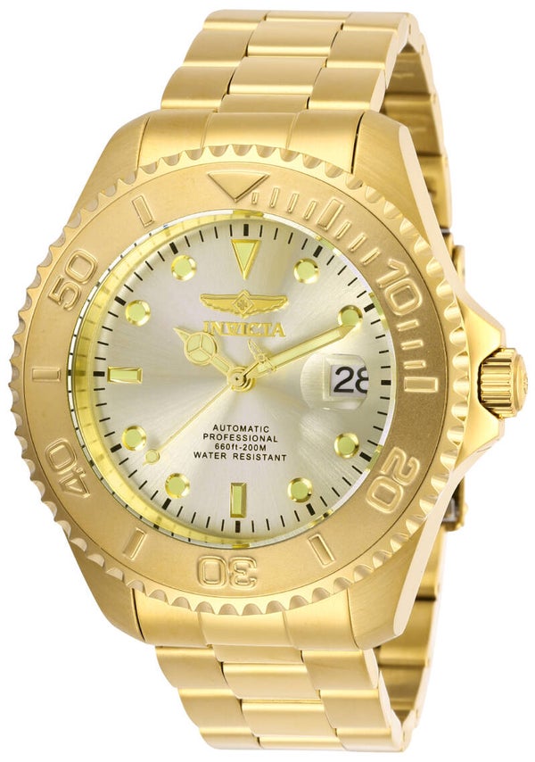 Invicta Grand Diver Automatic Men's Watch - 47mm, Gold