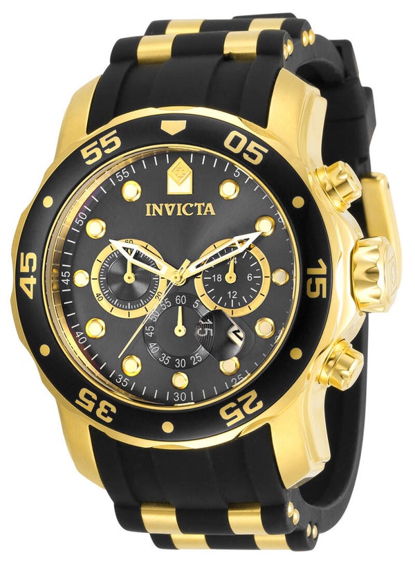 Invicta Pro Diver SCUBA Men's Watch - 48mm, Gold, Black 30764