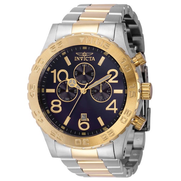 Invicta Specialty Pulse Men's Watch - 50mm, Gold, Steel (40603)