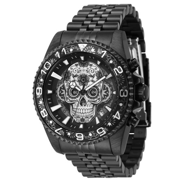 Invicta Pro Diver Dia De Los Muertos Men's Watch - 43mm, Black