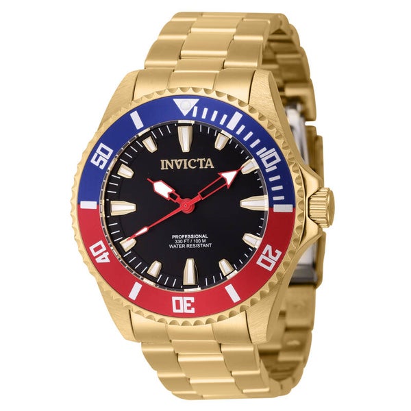 Invicta Pro Diver Men's Watch - 44mm, Gold 46648