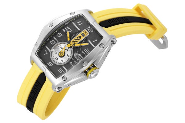 Invicta Racing Men's Watch - 57mm, Yellow, Black 47383