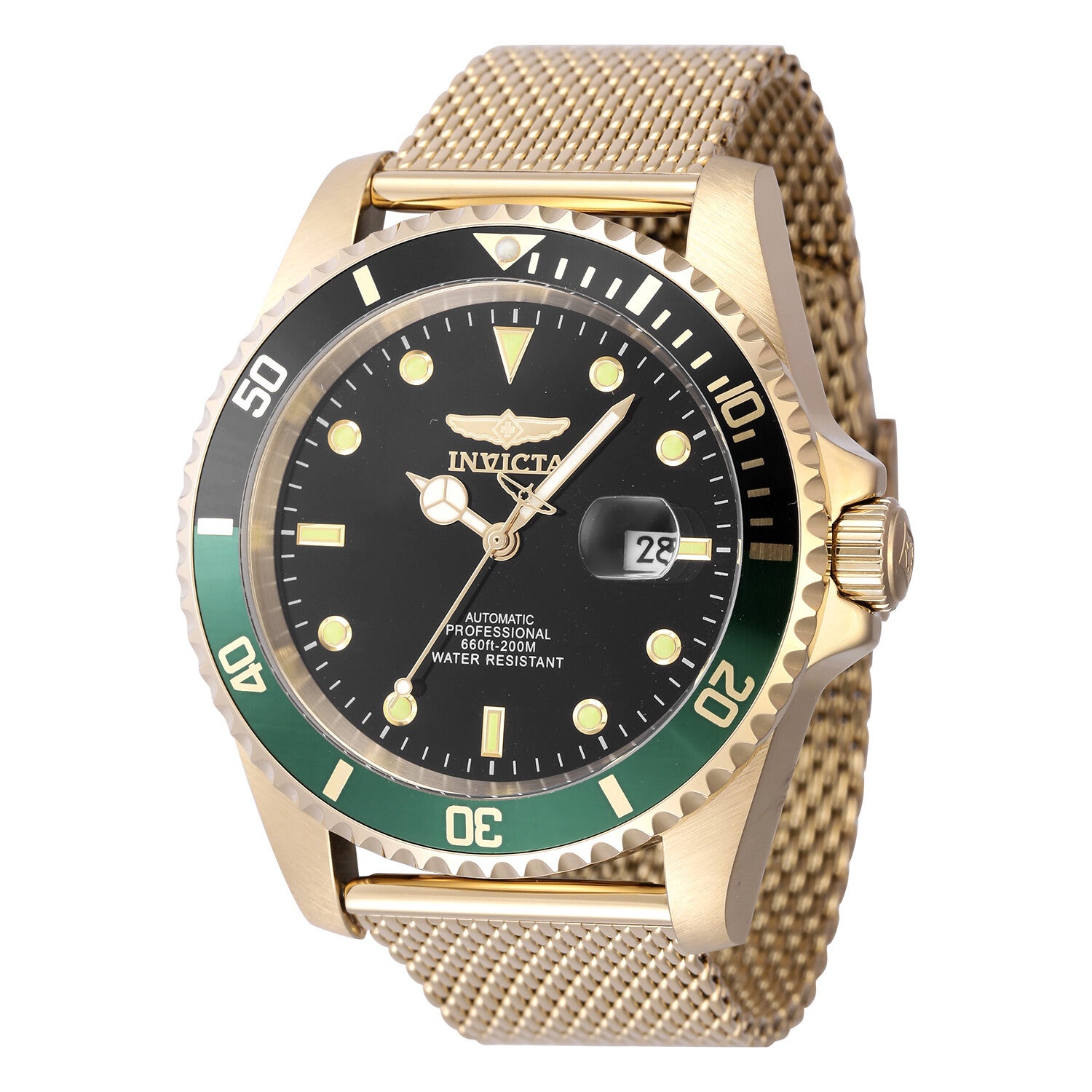 Invicta Grand Diver Bastion Automatic Men's Watch - 47mm. Gold