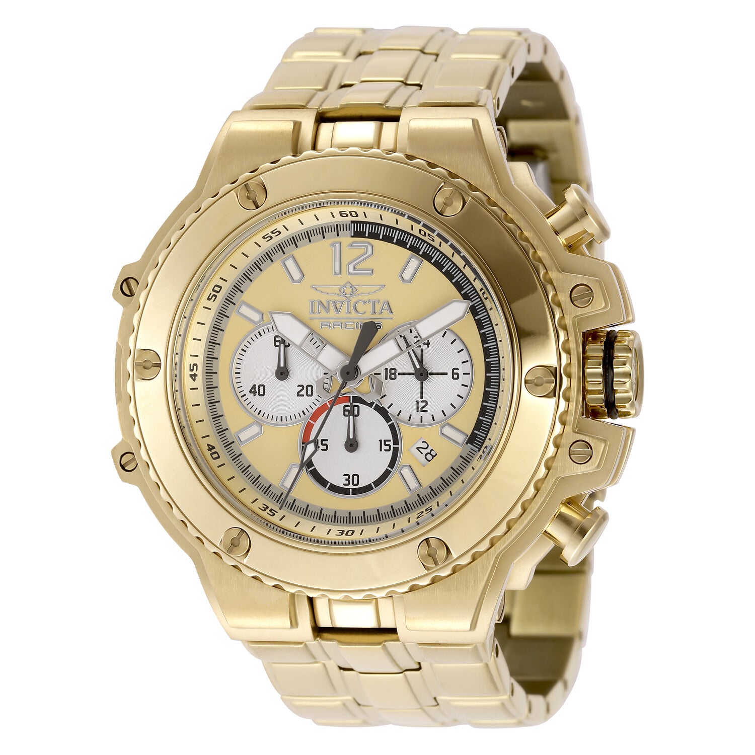 Invicta Racing Men's Watch - 55.83mm, Gold