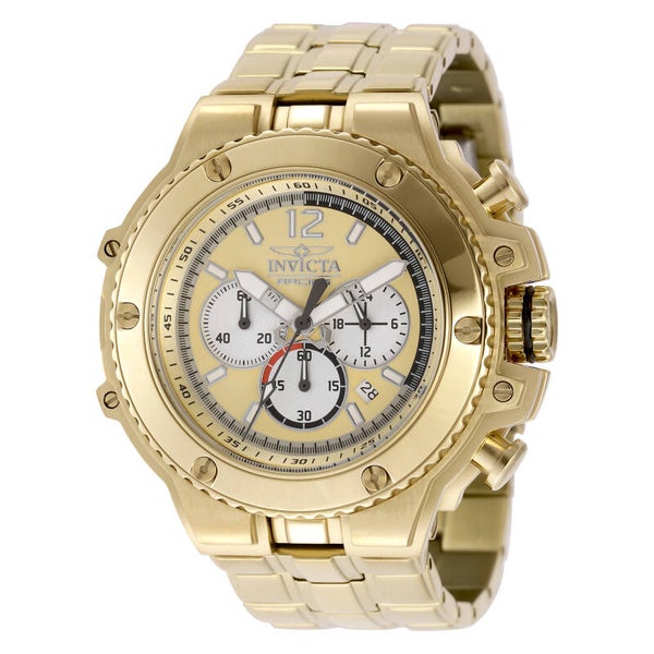 Invicta Racing Men's Watch - 55.83mm, Gold