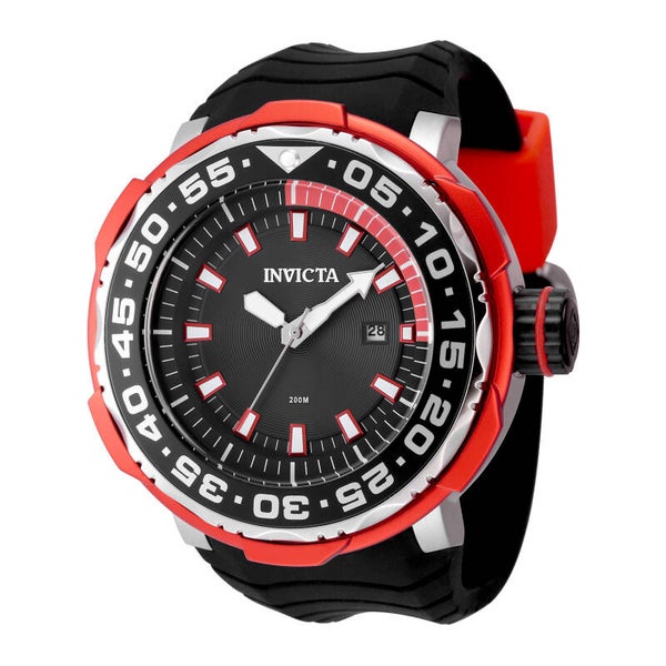 Invicta Pro Diver Chrononaut Men's Watch - 52mm, Red, Black 48341