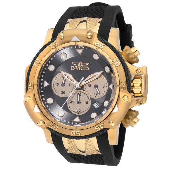 Subaqua Son of Poseidon Men's Watch - 57.24mm, Black, Gold 48436