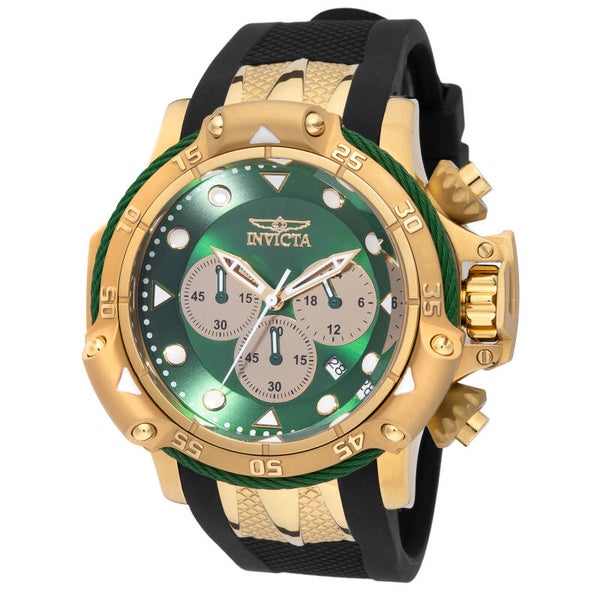 Invicta Subaqua Son of Poseidon Men's Watch - 57.24mm, Black, Gold