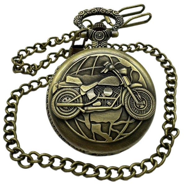 Invicta Vintage Road Warrior Pocket Watch - 47mm, Bronze 49002