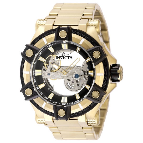 Invicta Bolt Phantom Automatic Men's Watch - 52mm, Gold 49058