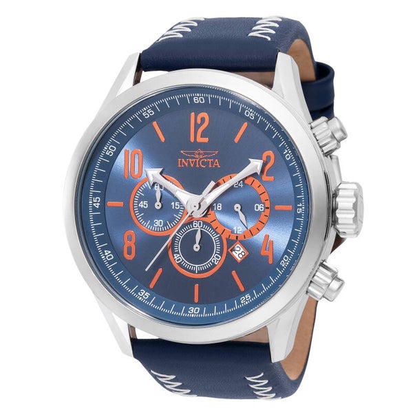 Invicta Bolt Men's Watch - 50mm, White, Blue