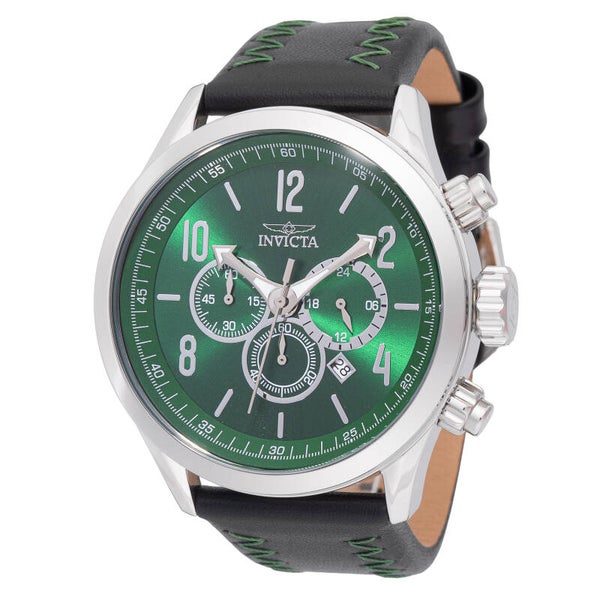 Invicta Bolt Men's Watch - 50mm, Green, Black