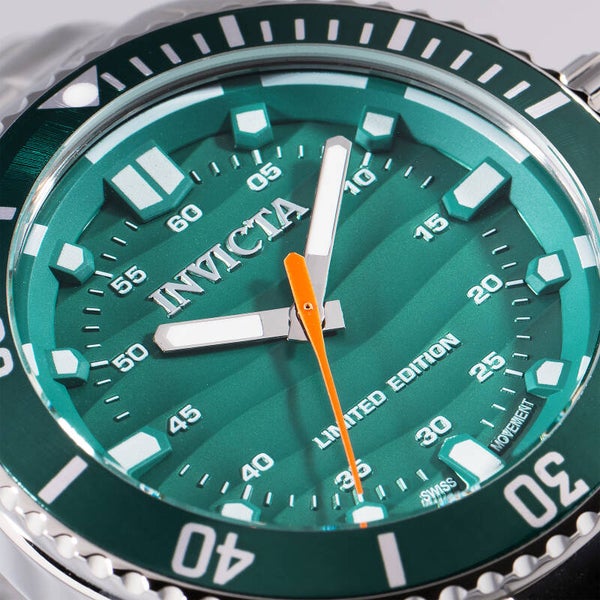 Invicta Pro Diver Swiss Limited Edition Men's Watch - 42mm, Steel 49247-N1