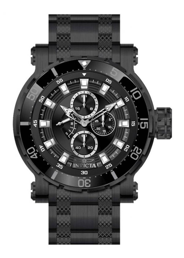Invicta Coalition Forces Revolver Men's Watch - 52mm, Black 49397