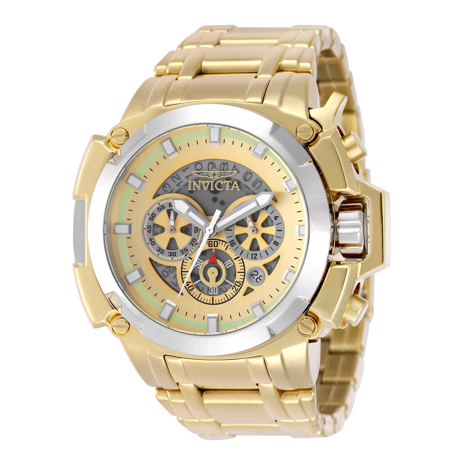Invicta Coalition Forces Behemoth Men's Watch - 60mm, Gold