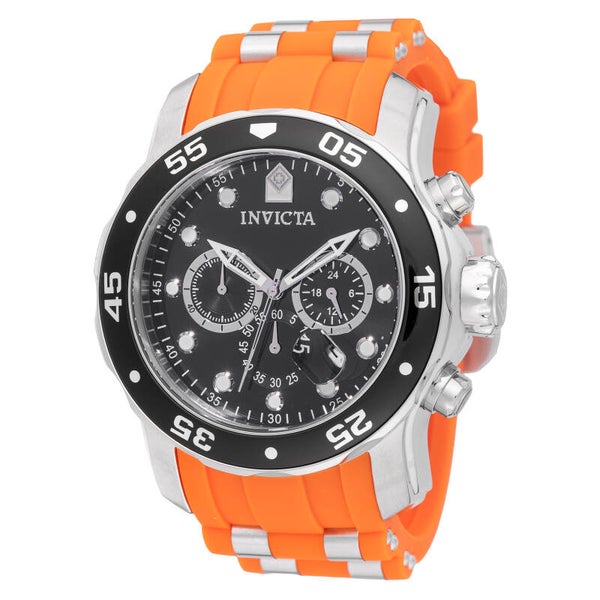 Invicta Pro Diver SCUBA Men's Watch - 48mm, Orange, Steel (49828)