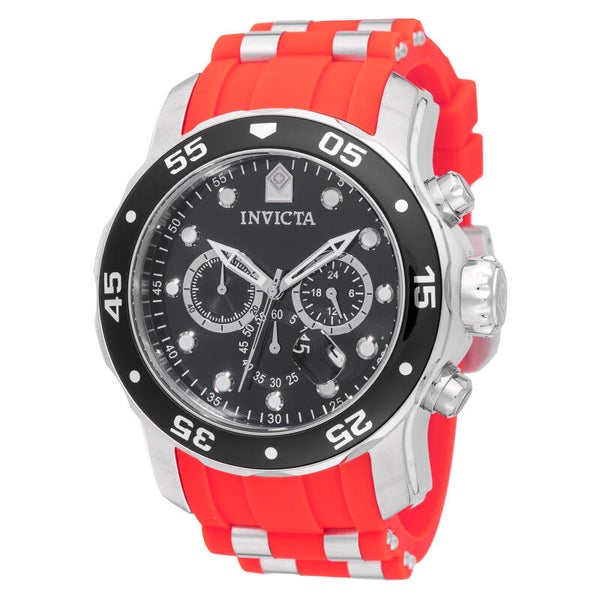 Invicta Pro Diver SCUBA Men's Watch - 48mm, Red, Steel (49829)