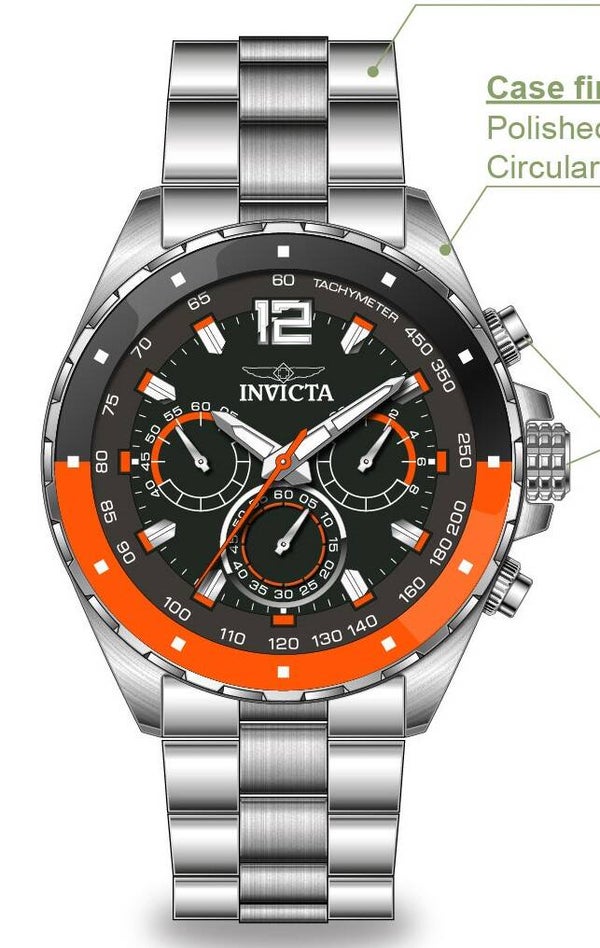 Invicta Speedway Men's Watch - 44mm, Steel