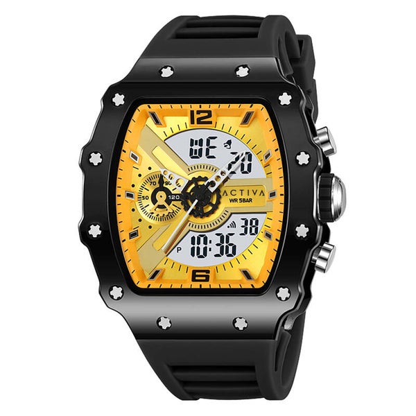 Activa X Invicta Men's Digital Watch - 44.3mm, Black ACW2398-004