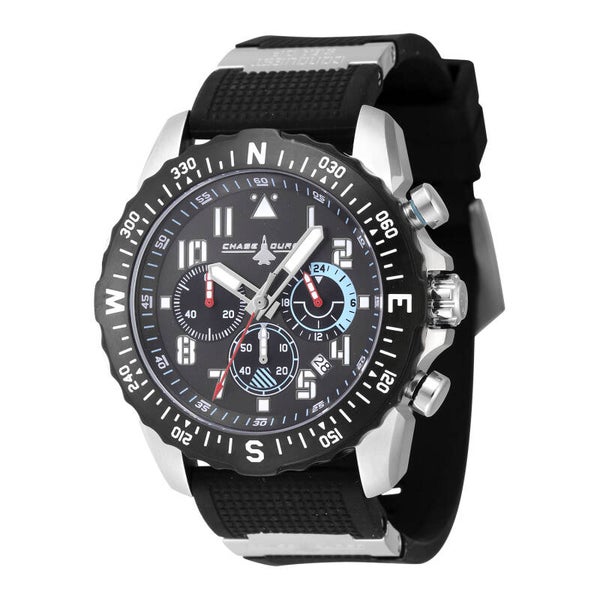 Chase Durer Conquest SeaOp Men's Watch - 48mm, Black, Steel