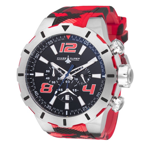 Chase Durer Urban Legion Men's Watch - 52mm, Camouflage, Red CDW-0110