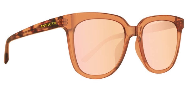 Invicta Unisex Polarized Sunglasses, Champagne