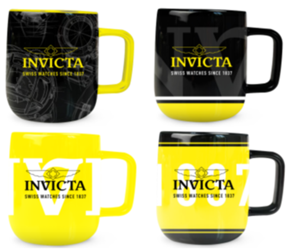 INVICTA Kaffe Krus  4 pak