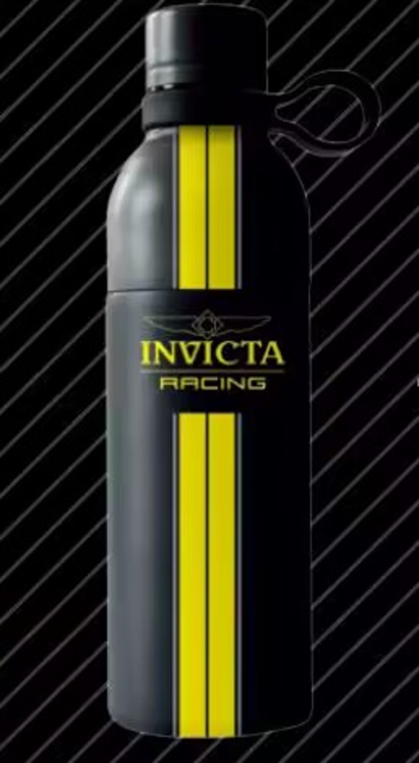 Invicta Vannflaske med sugerør Plast
