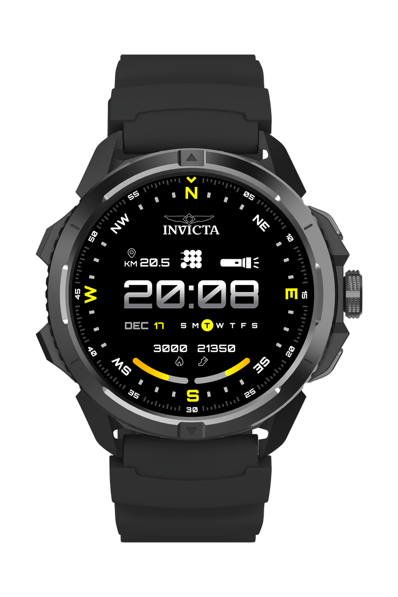 Invicta I-Tech Unisex Watch - 58mm, Black