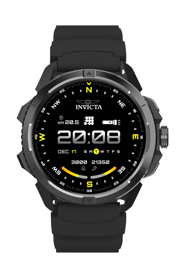 Invicta I-Tech Unisex Watch - 58mm, Black