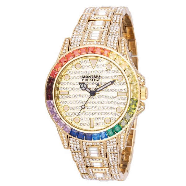 Montres Prestige Eclat X Invicta Men's Watch - 42mm, Gold MPW-0125