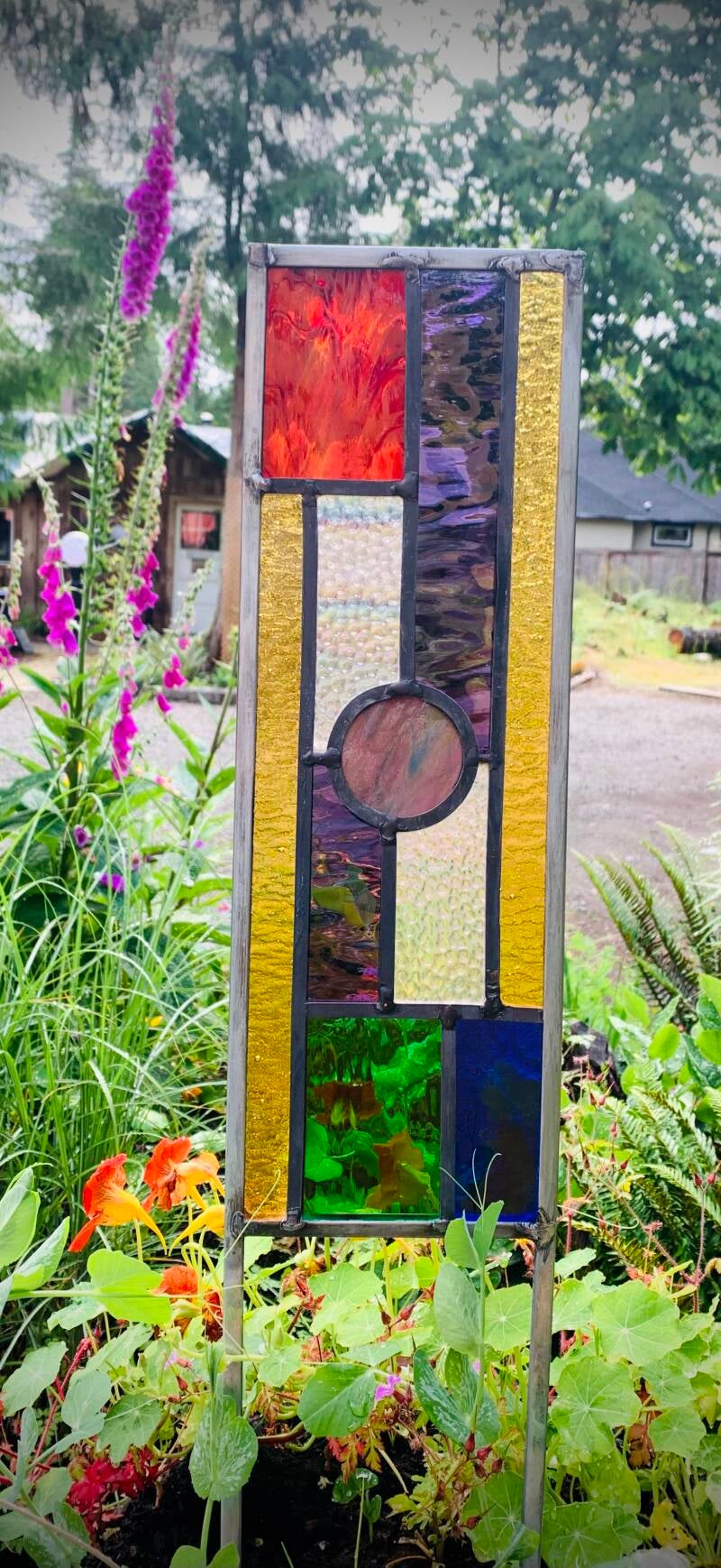 $100 Garden stake