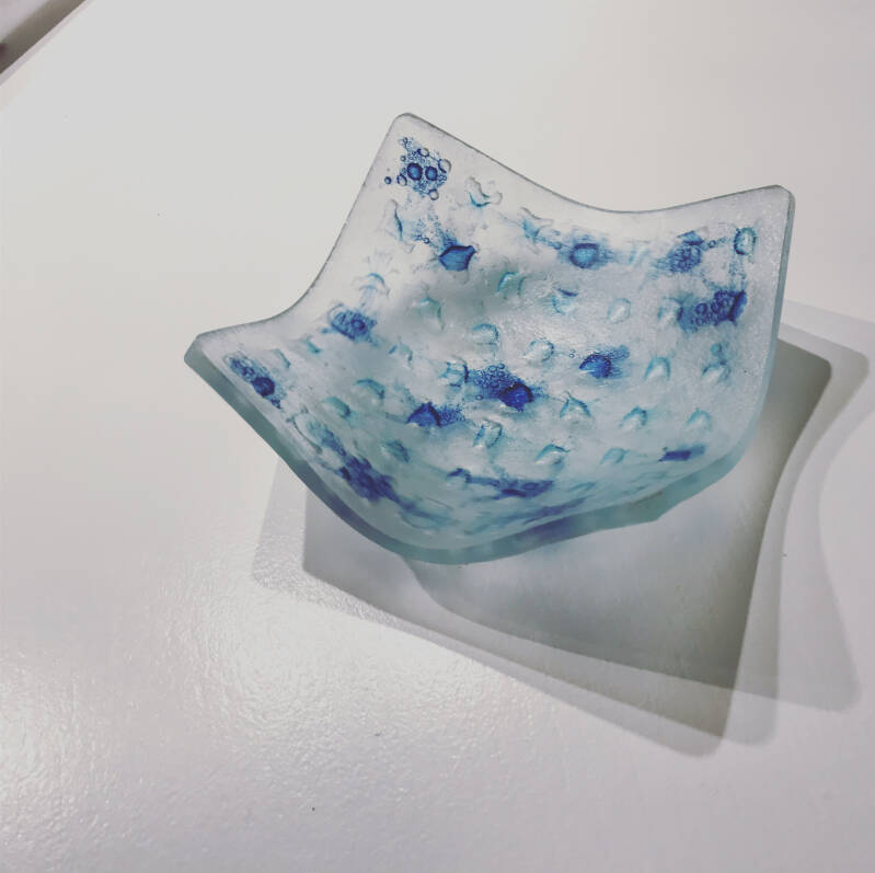 $20 Glass dish