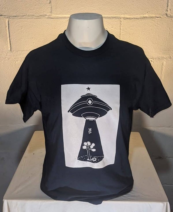 Original Alien Abduction T-shirt White Design